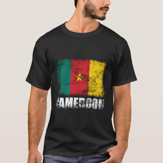 カメルーン国旗フード付きスウェットシャツカメルーン国旗のフード Tシャツ