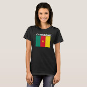カメルーン国旗プライドカメルーン国旗 Tシャツ (正面フル)