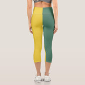 カメルーン国旗 カプリレギンス (裏面)