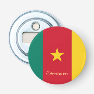 カメルーン国旗&カメルーンパーティー/スポーツドリンク 栓抜き