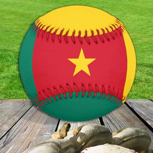 カメルーン国旗、カメルーン・スポーツ/野球ボール 野球ボール