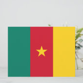 カメルーン国旗 カード (スタンド正面)