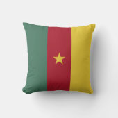 カメルーン国旗 クッション (正面)