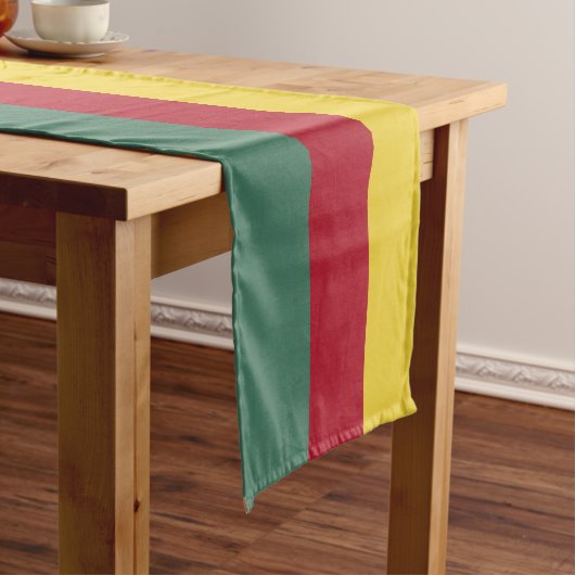 カメルーン国旗 ショートテーブルランナー (インサイチュ)