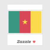 カメルーン国旗 シール (シート)