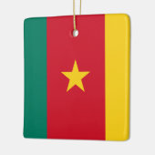 カメルーン国旗 セラミックオーナメント (左)