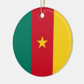 カメルーン国旗 セラミックオーナメント (左)