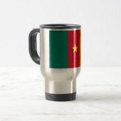 カメルーン国旗 トラベルマグ (正面左)