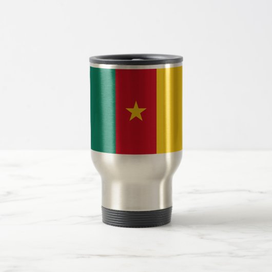 カメルーン国旗 トラベルマグ (中央)