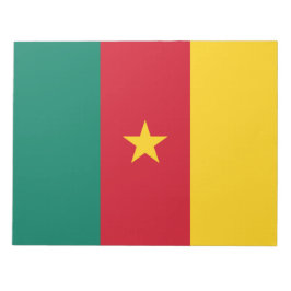 カメルーン国旗 ノートパッド