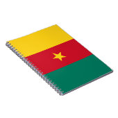 カメルーン国旗 ノートブック (右側)