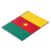 カメルーン国旗 ノートブック (左側)