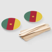 カメルーン国旗 ハンドファン (組立なし)