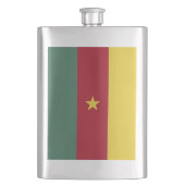 カメルーン国旗 フラスク (正面)