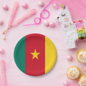 カメルーン国旗 ペーパープレート (パーティー)