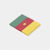 カメルーン国旗 ポストイット (アングル)