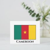 カメルーン国旗 ポストカード (スタンド正面)