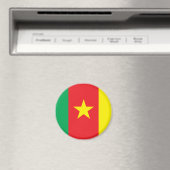 カメルーン国旗 マグネット (インサイチュ (食洗機))