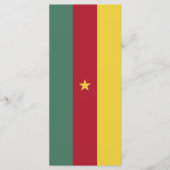 カメルーン国旗 メニュー (正面)