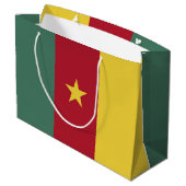 カメルーン国旗 ラージペーパーバッグ (裏面アングル)