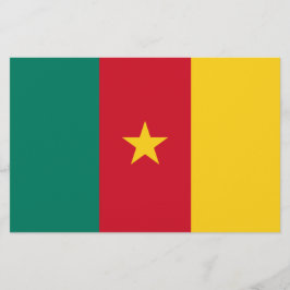 カメルーン国旗 便箋