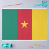 カメルーン国旗 薄葉紙 (クラフト)