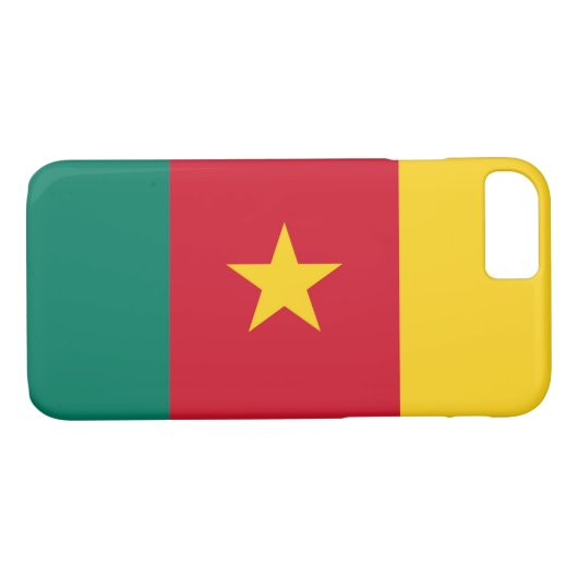 カメルーン国旗 Case-Mate iPhoneケース (裏面(横))