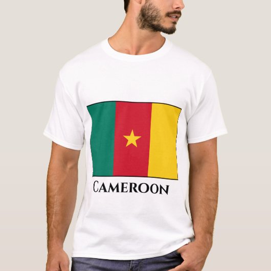 カメルーン国旗 Tシャツ (正面)