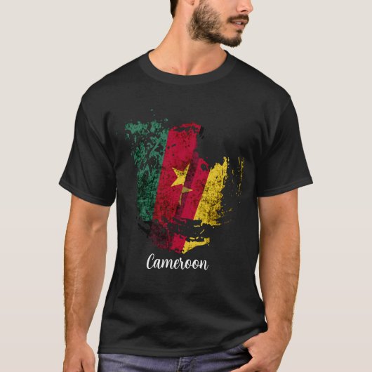 カメルーン国旗 Tシャツ (正面)
