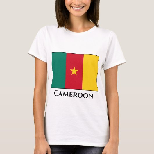 カメルーン国旗 Tシャツ (正面)