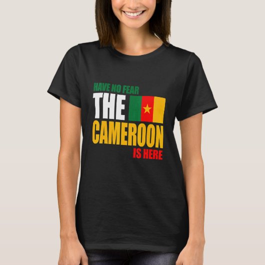 カメルーン国旗 Tシャツ (正面)