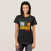 カメルーン国旗 Tシャツ (正面フル)