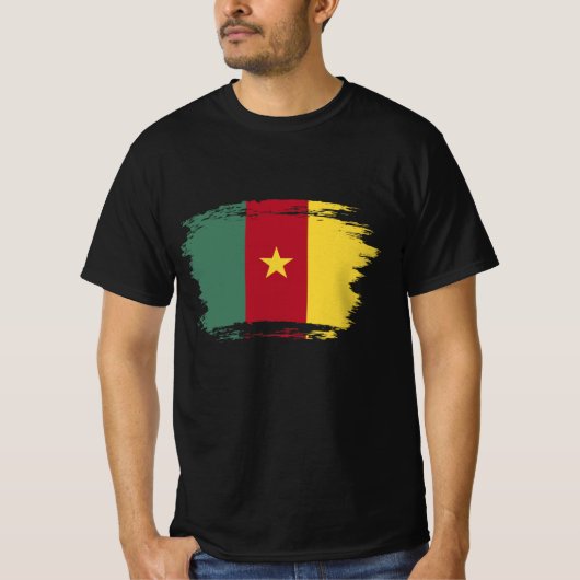 カメルーン国旗 Tシャツ (正面)