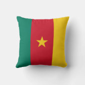 カメルーン国旗MoJo枕 クッション (裏面)