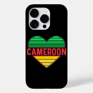 カメルーン大好き，カメルーンハート Case-Mate iPhone 14 PROケース