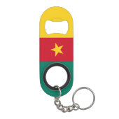 カメルーン愛国国旗 キーホルダー栓抜き (裏面)