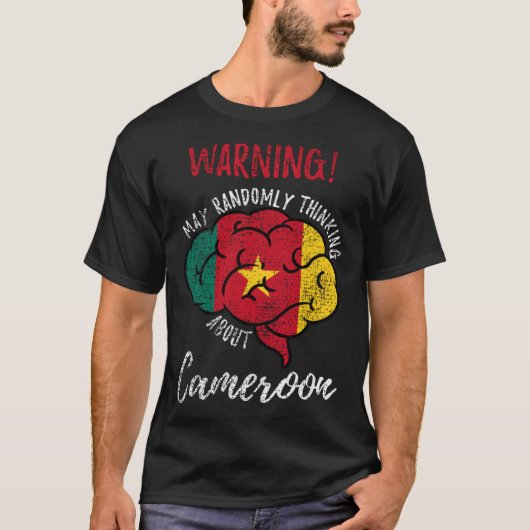 カメルーン考えVについて5月 Tシャツ (正面)