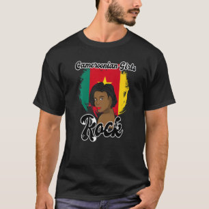 カメルーン誇りを持ったプリンセスクイーンメラニン Tシャツ