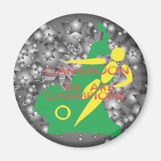 カメルーン2010 マグネット (正面)