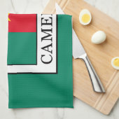 カメルーン キッチンタオル (四つ折り)