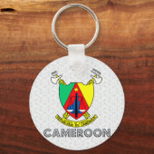 カメルーン・コート・オブ・アームズ キーホルダー (正面)