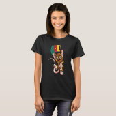 カメルーン ファン マウス Tシャツ (正面フル)