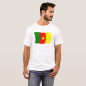 カメルーン フラグシャツ Tシャツ (正面フル)