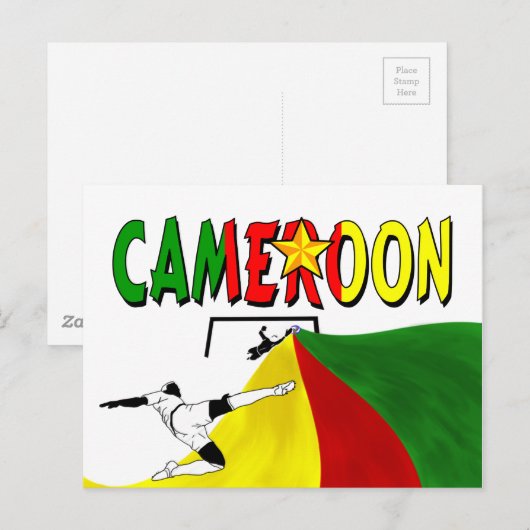 カメルーン ポストカード (正面/裏面)