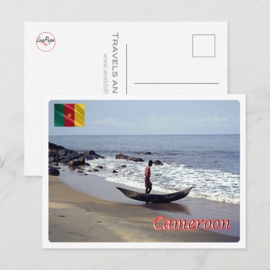 カメルーン –  ポストカード (正面/裏面)
