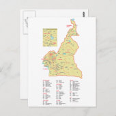 カメルーン ポストカード (正面/裏面)