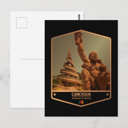 カメルーン ポストカード (正面/裏面)