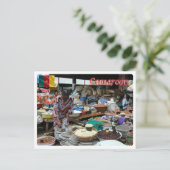 カメルーン – 市場 –  ポストカード (スタンド正面)