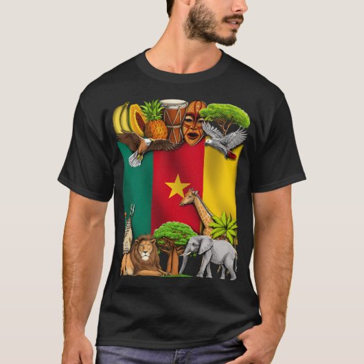 カメルーン Tシャツ (正面)
