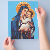 カメル山の聖母 チラシ (手)